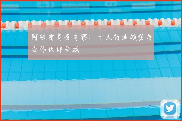 阿联酋商务考察：十大行业趋势与合作伙伴寻找