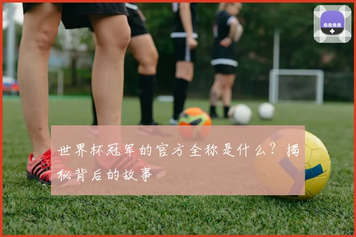世界杯冠军的官方全称是什么？揭秘背后的故事